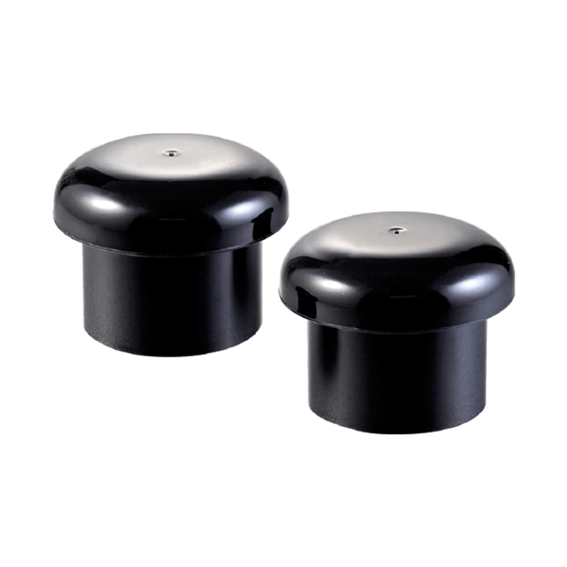 무광택 검정색 플라스틱 나사 캡