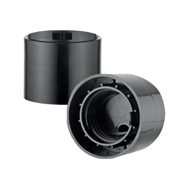 세제용 검정색 PP 플라스틱 디스크 상단 캡